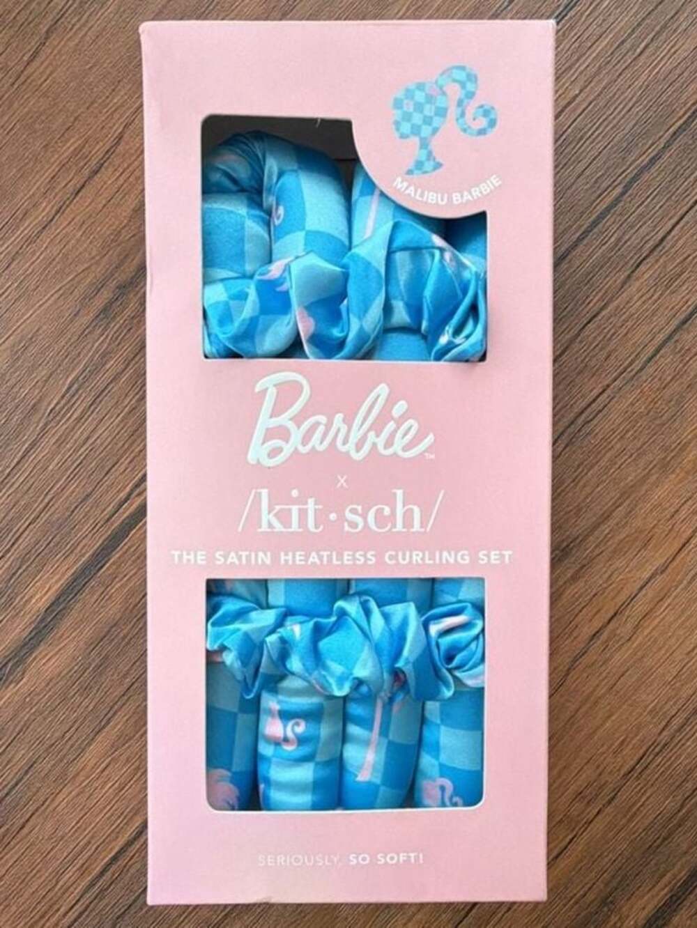 Barbie x Kitsch Satin Heatless Curling Set - Malibu Barbie